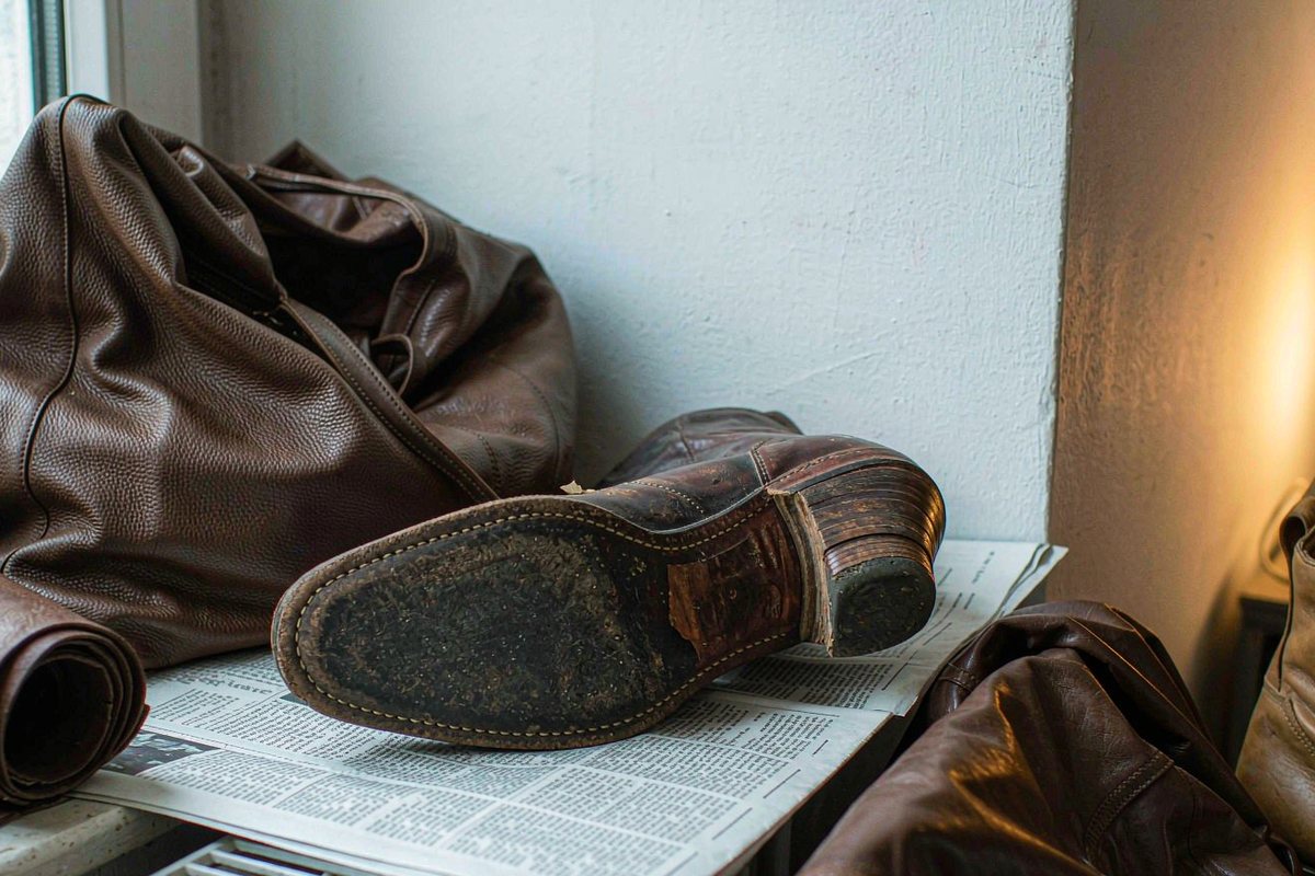 Les semelles en cuir